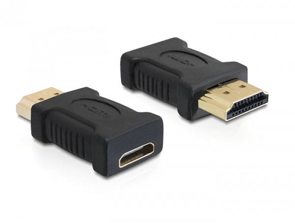 Adapter High Speed HDMI - A Stecker an C Buchse, Delock® [65262]
