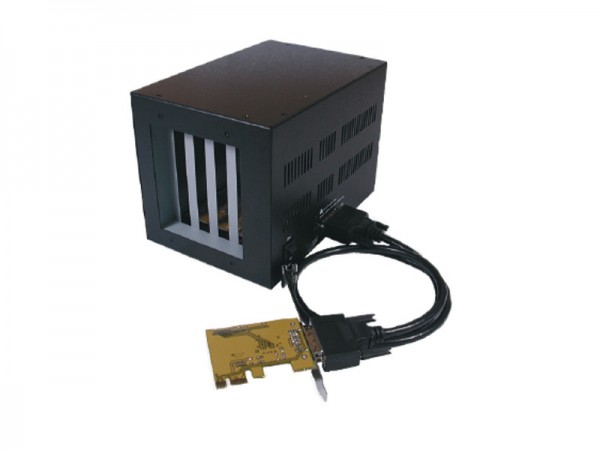 PCI-Express-Bus zu 4 x PCI-Slot Expansion-Box, Exsys® [EX-1010]