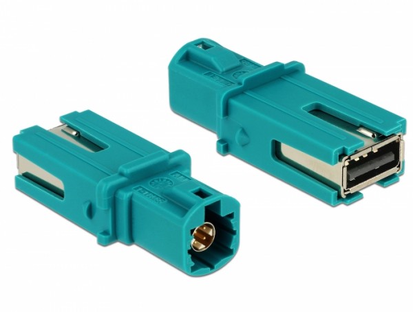 Adapter HSD Z Stecker > USB 2.0 Typ-A Buchse, Delock® [89896]