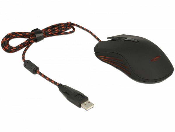 Optische 4-Tasten USB Gaming Maus , Delock® [12531]