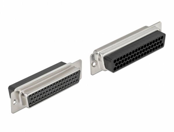 D-Sub HD 50 Pin Crimp Buchse, Metall, Delock® [66723]