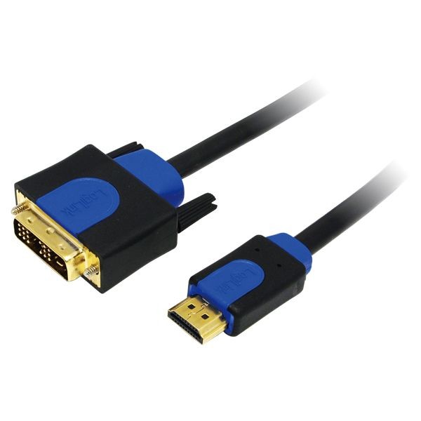 LogiLink® Kabel HDMI an DVI, 5m [CHB3105]