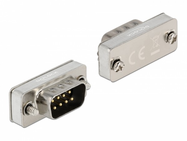 RS-232/422/485 Loopback Adapter mit DB9 Stecker, Delock® [66828]