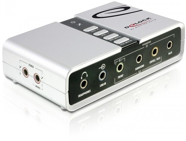 USB Sound Box 7.1, Delock® [61803]