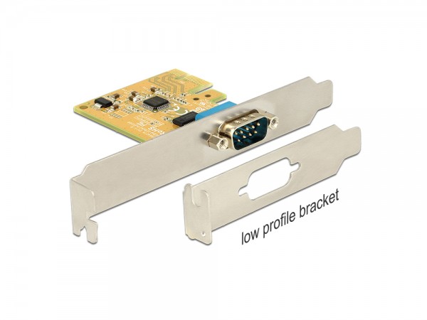 PCIe x1 Seriell 1x + Low profil, Delock® [89444]