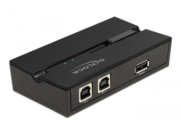 USB 2.0 Switch für 2 PC an 1 Gerät, Delock® [11491]