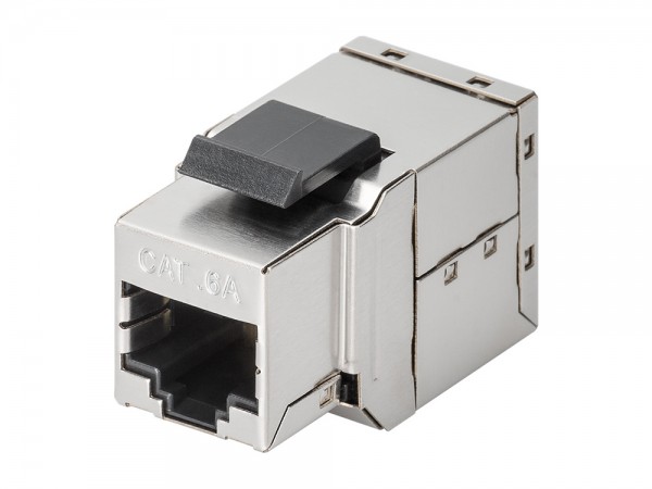 KeyStone Jack Cat. 6a 2xRJ45 Modularkupplung, STP