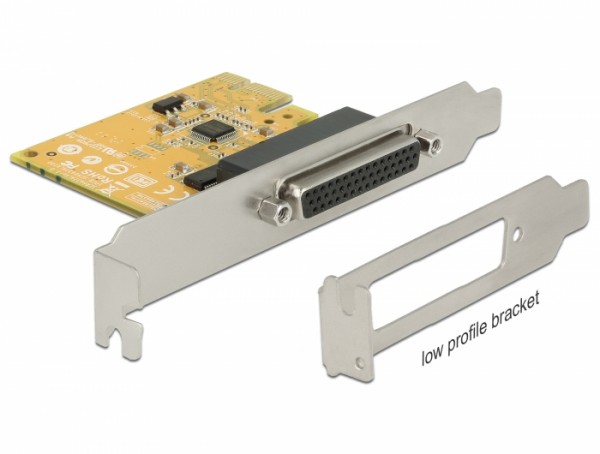 PCI Express Karte > 2 x Seriell RS-232 High Speed 921K ESD Überspannungsschutz, Delock® [62996]