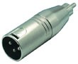 Adapter Cannon / XLR-Stecker an Cinchstecker, Good Connections®