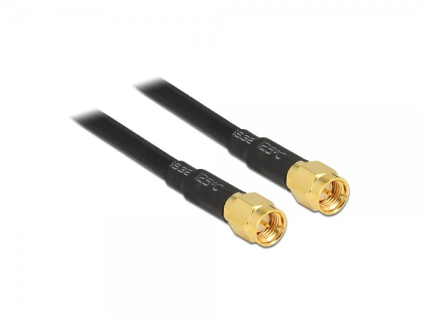 Antennenkabel SMA Stecker an SMA Stecker LMR195, 5m, Delock® [88891]