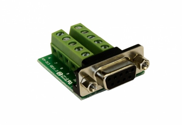 Adapter 9 Pin Buchse an 10 Pin Terminal Block, Exsys® [EX-49005]