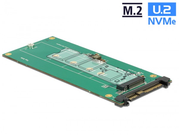 Konverter U.2 SFF-8639 NVMe an 1x M.2 Key M, Delock® [62865]