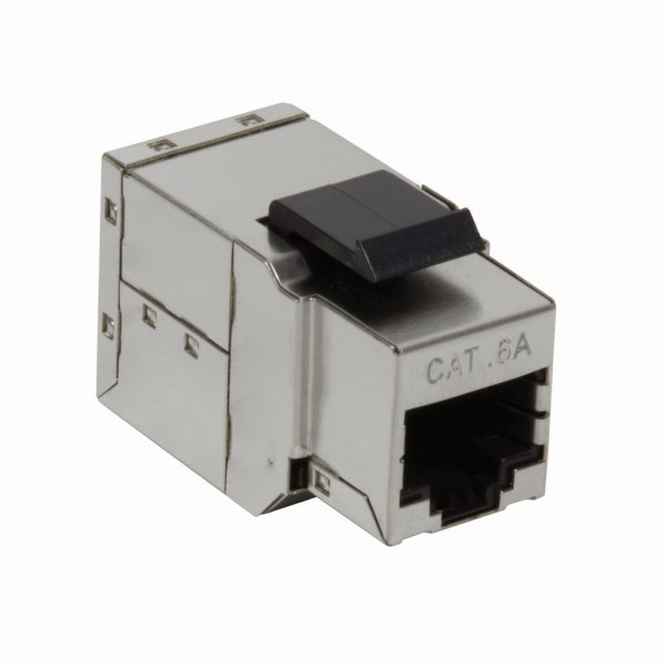 Keystone Verbinder RJ45 Cat.6A voll geschirmt mit Einrastung , LogiLink® [NK4010]