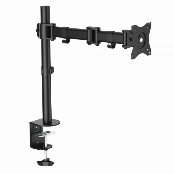 Monitor-Schreibtischhalterung, 13"-27", neigbar -45°/+45°, schwenkbar 180°, drehbar 360°, max. 8 kg Belastung, LogiLink® [BP0021]