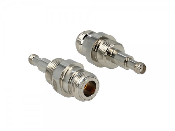 Adapter N Buchse an SMA Buchse zum Einbau, Delock® [88872]