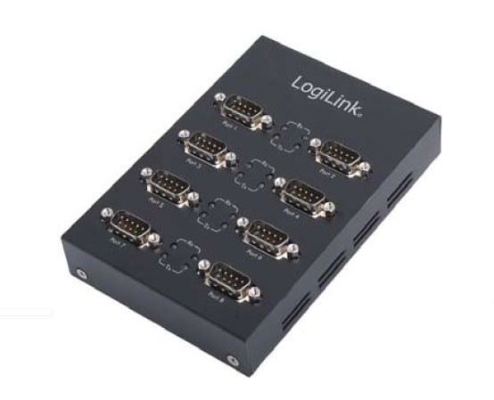 Adapter, USB 2.0, 8-Port, Seriell, LogiLink® [AU0033]