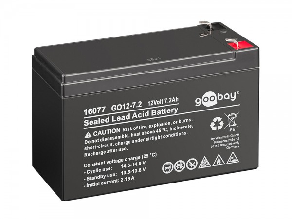 Blei-Akku, 12V, 7,2Ah
