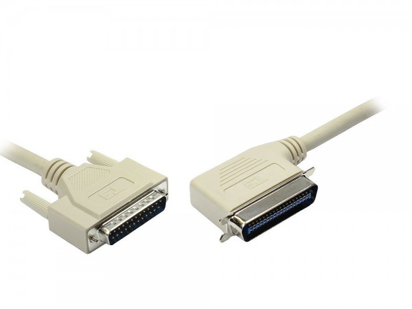 Druckerkabel, linksgewinkelt, 2m, Good Connections®