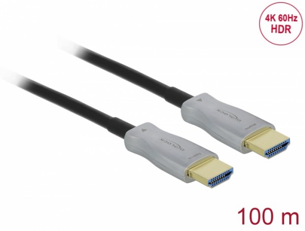 Aktives Optisches Kabel HDMI 4K 60 Hz 100 m, Delock® [84137]